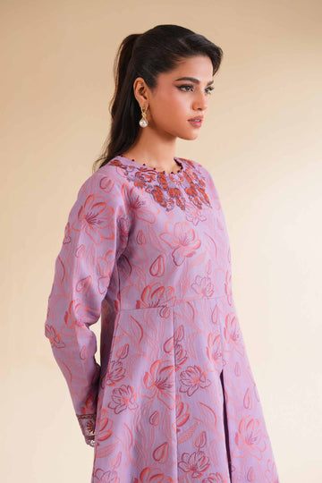 Nishat Linen 2 Piece - Jacquard Embroidered Suit - 42501294 Online Shopping